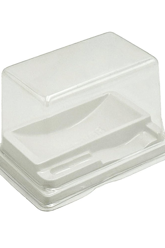 Slice Cake Container With Clear PET Rectangular Lid - TEM IMPORTS™