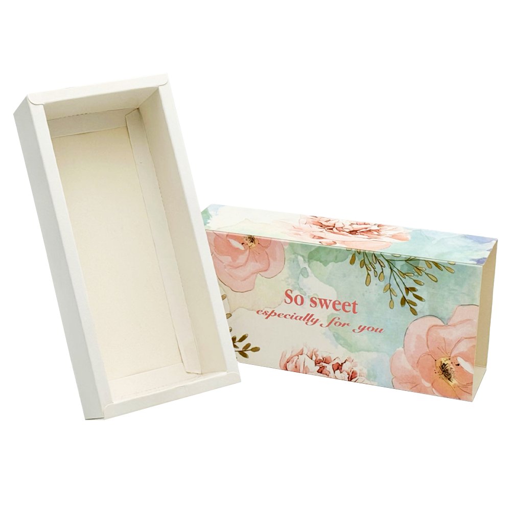 Slim Rectangle Printed Paper Box - So Sweet Theme - TEM IMPORTS™