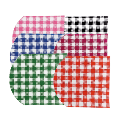 Small Gingham Food Wrapping Paper 300 x 190mm – 200 Sheets/Pack - TEM IMPORTS™