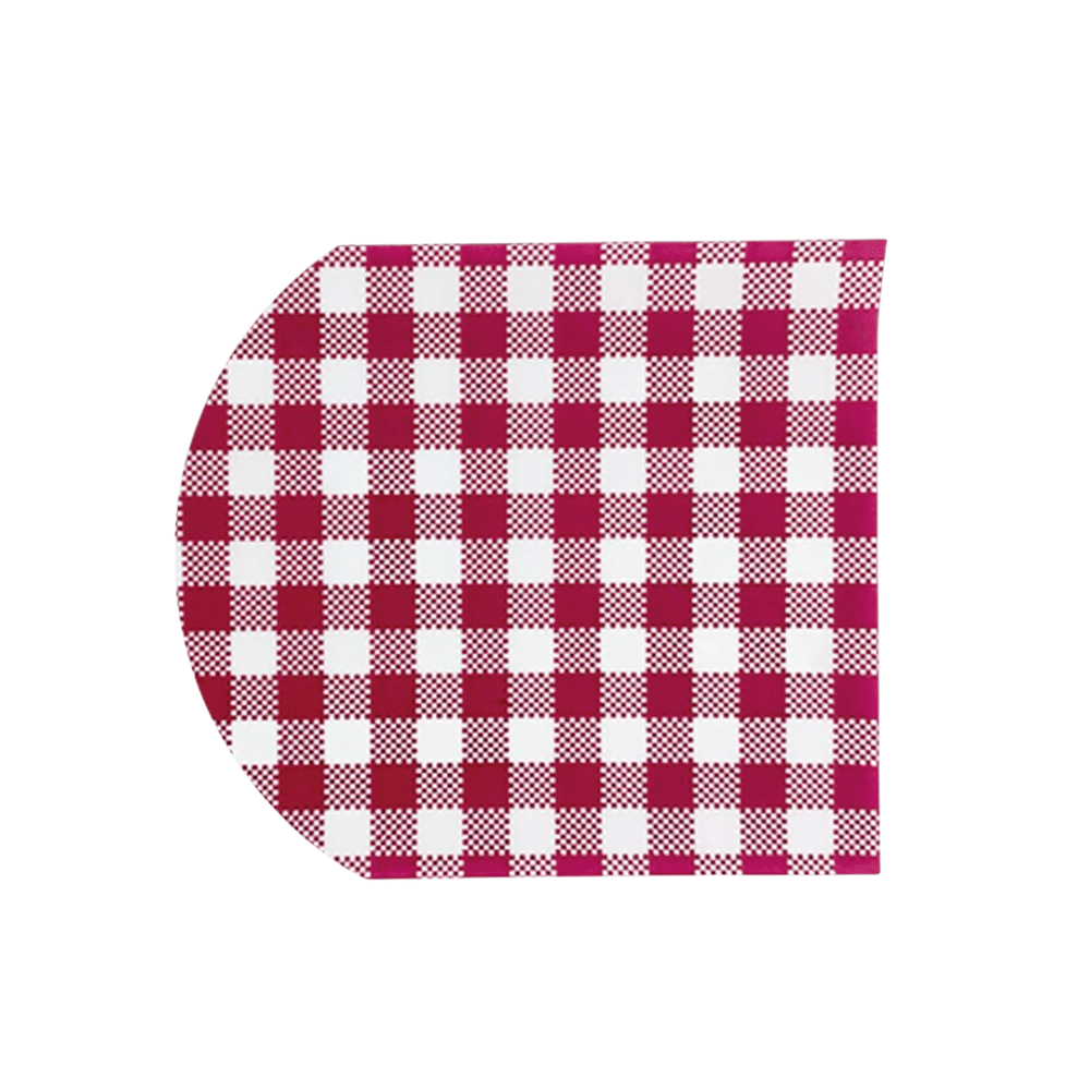 Small Gingham Food Wrapping Paper 300 x 190mm – 200 Sheets/Pack - TEM IMPORTS™