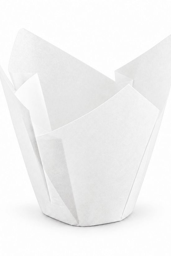 Small White Tulip Muffin Wrap - TEM IMPORTS™