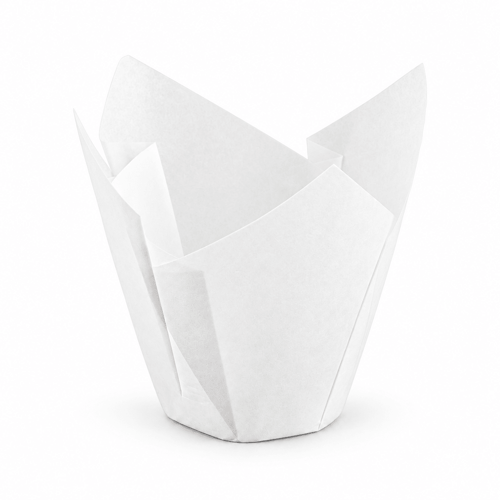Small White Tulip Muffin Wrap - TEM IMPORTS™