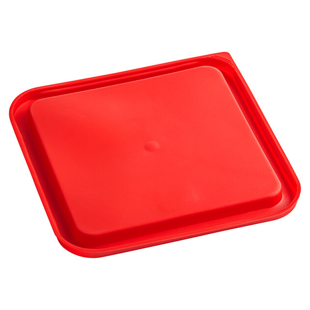 Square PE Lid Red To Suit 5.7lt & 7.6lt - TEM IMPORTS™