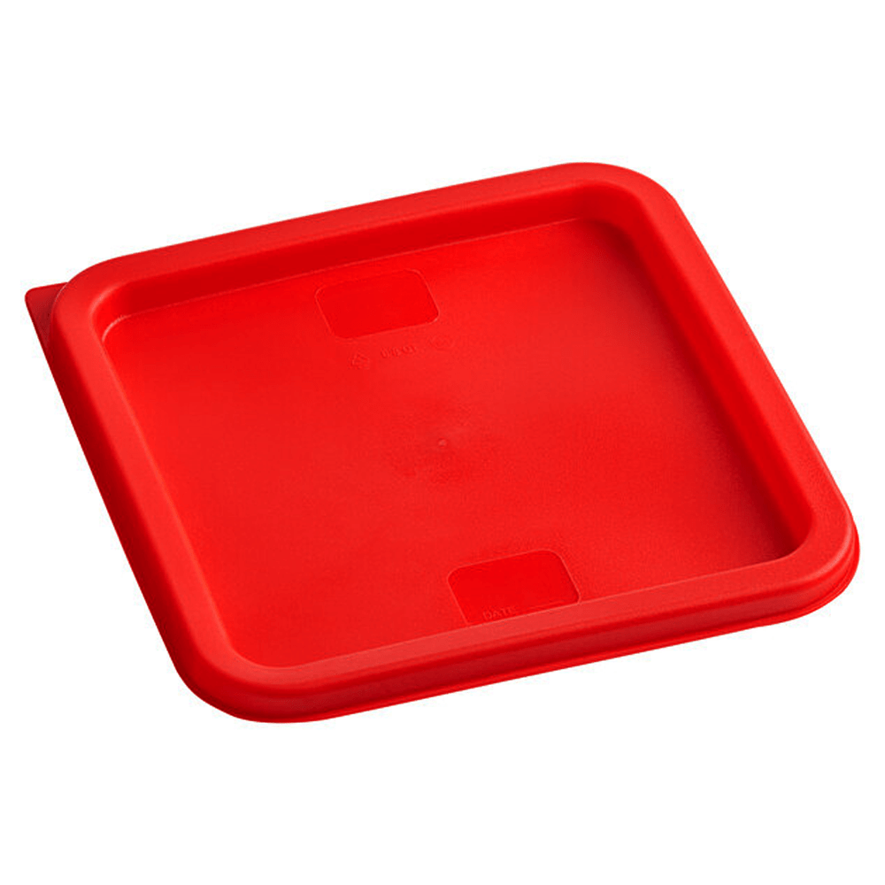 Square PE Lid Red To Suit 5.7lt & 7.6lt - TEM IMPORTS™