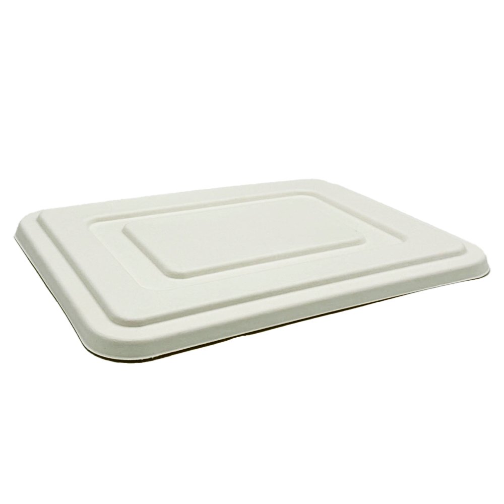 Sugarcane Lid For 5 Deep Compartment Tray - TEM IMPORTS™