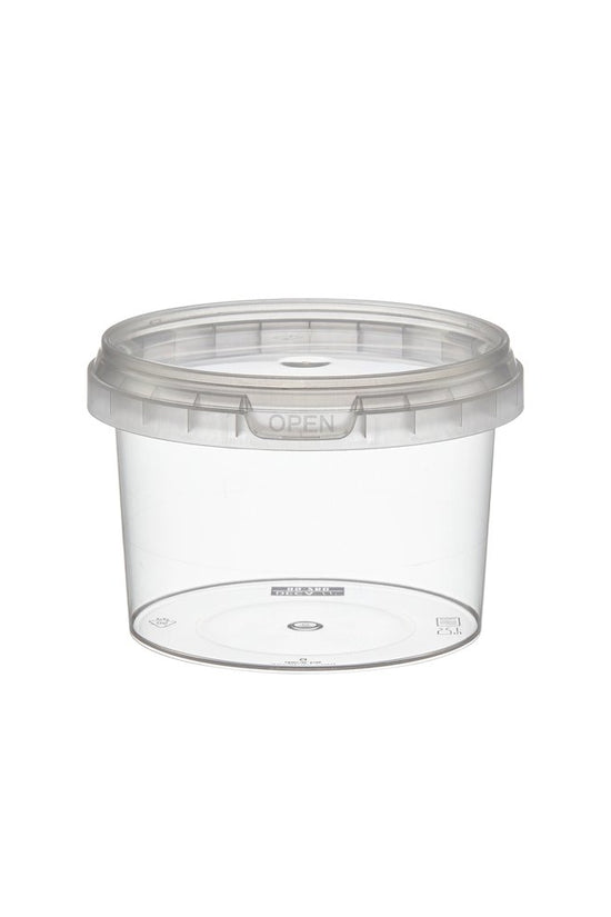 TP95D Clear Lid Suit Round Tamper Evident Container - TEM IMPORTS™