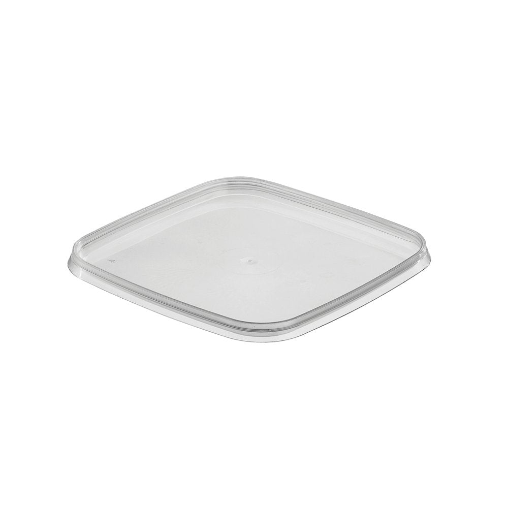 TPS128 Clear Lid Suit Square Tamper Evident Container - TEM IMPORTS™