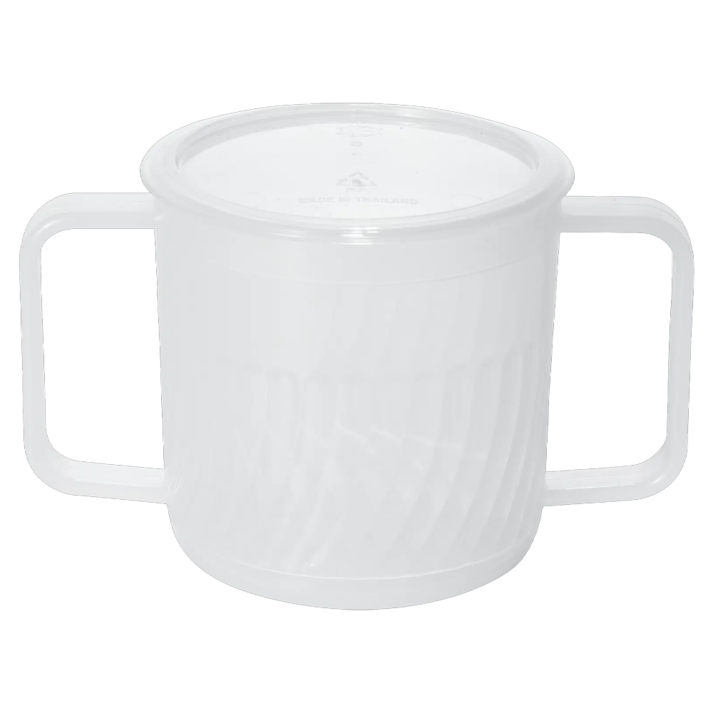 Traditional Clear Double Handle Mug #29 - 24/CTN - TEM IMPORTS™