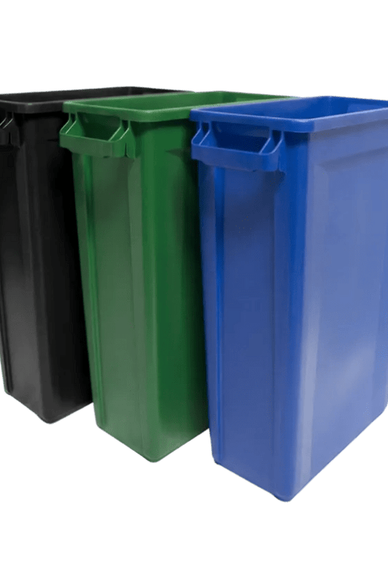 Trust® Commercial Slim Bin 87L – Black - TEM IMPORTS™
