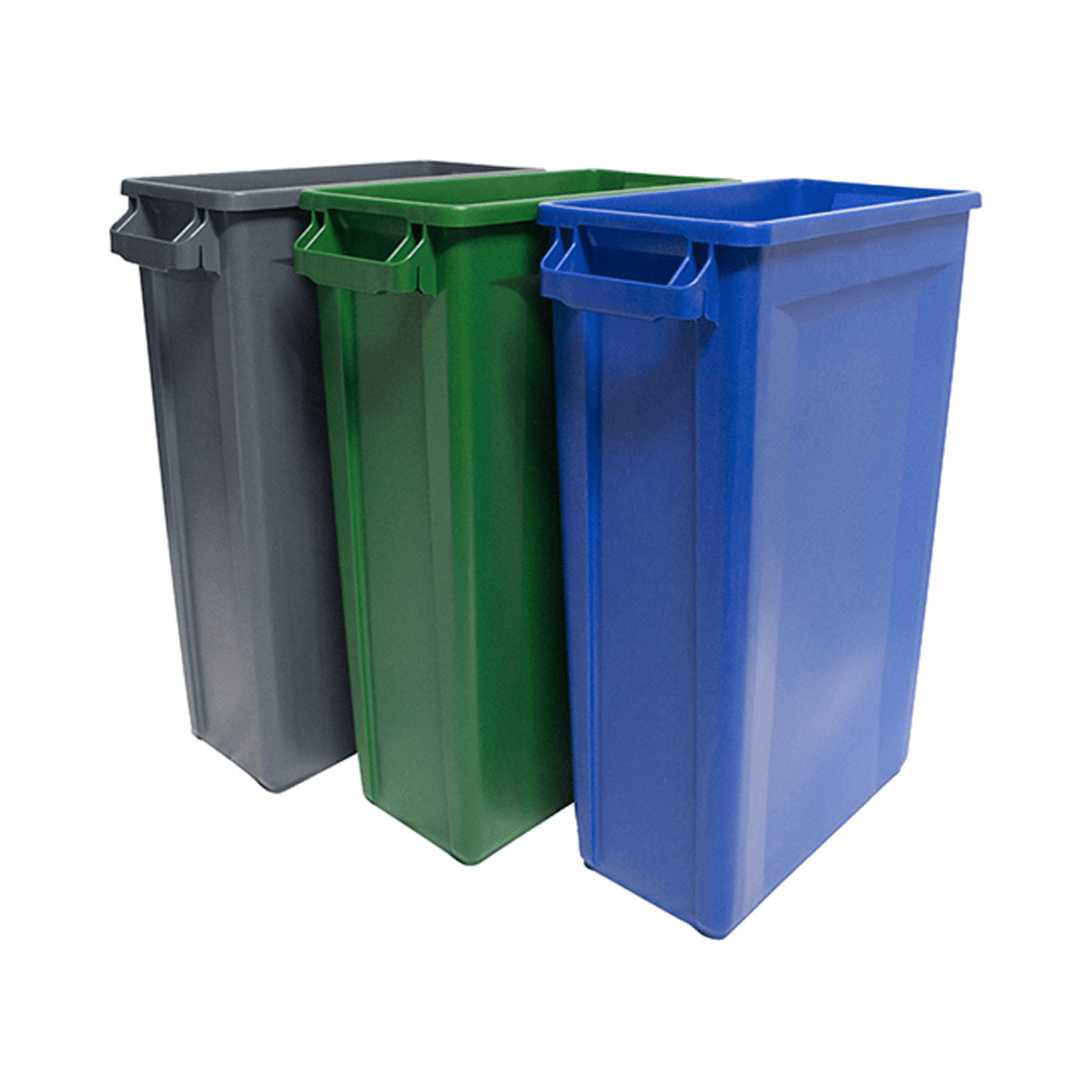 Trust® Commercial Slim Bin 87L – Blue - TEM IMPORTS™