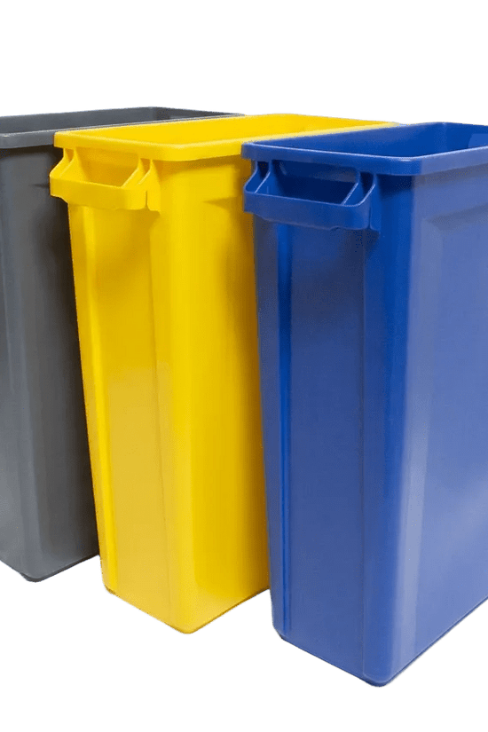 Trust® Commercial Slim Bin 87L – Yellow - TEM IMPORTS™