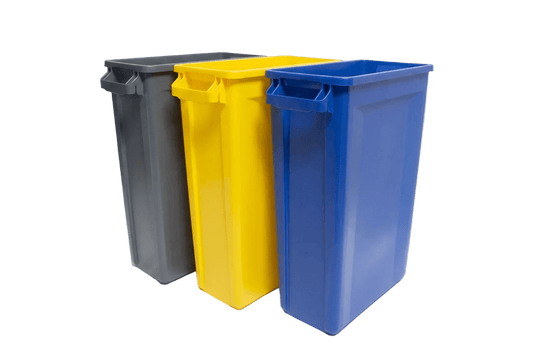 Trust® Commercial Slim Bin 87L – Yellow - TEM IMPORTS™