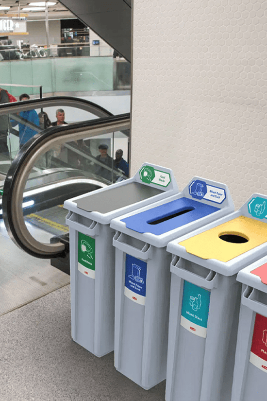 TRUST® Commercial Waste Recycling Sorting Top - Bottle / Paper - TEM IMPORTS™