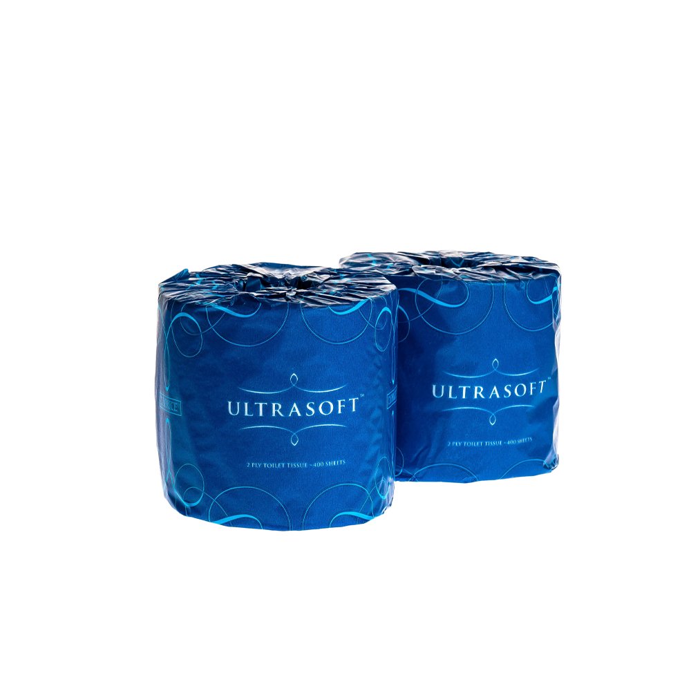 Ultrasoft Toilet Paper Roll 400 Sheet Individually Wrapped - 48/CTN - TEM IMPORTS™