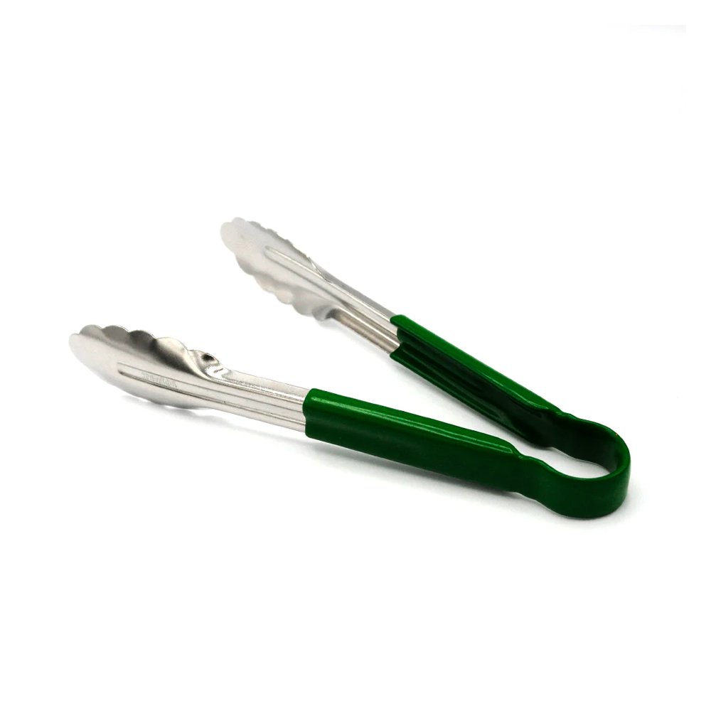 Utility Tong PVC Coated Green Handle Strainless Steel - 300mm - TEM IMPORTS™