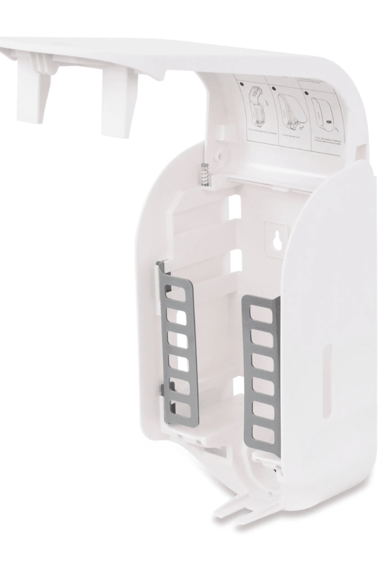 White Manual Push Foaming Soap Dispenser – High Capacity - TEM IMPORTS™