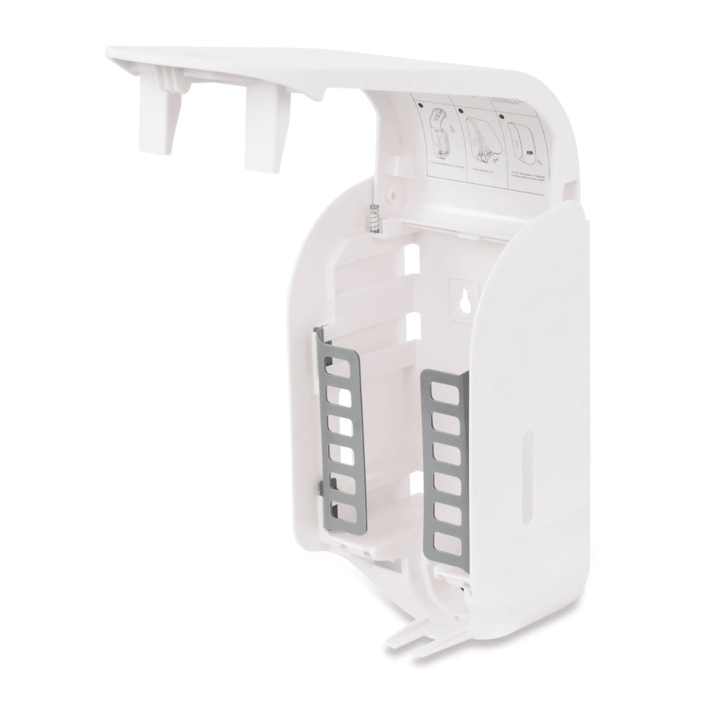 White Manual Push Foaming Soap Dispenser – High Capacity - TEM IMPORTS™