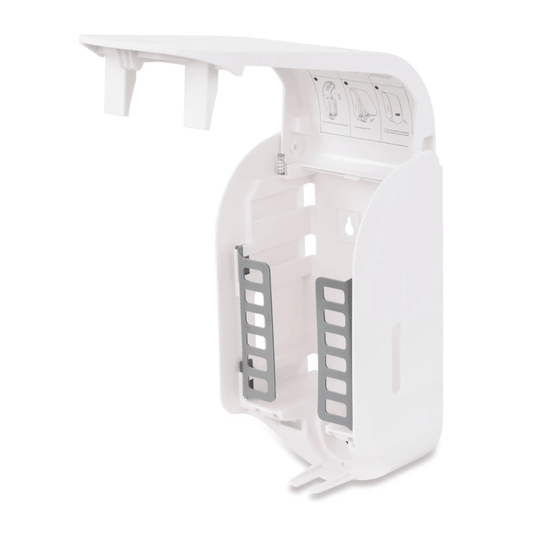 White Manual Push Foaming Soap Dispenser – High Capacity - TEM IMPORTS™