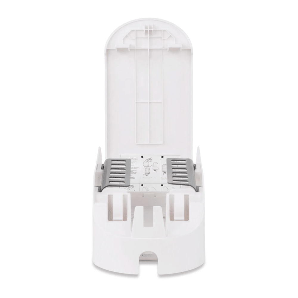 White Manual Push Foaming Soap Dispenser – High Capacity - TEM IMPORTS™