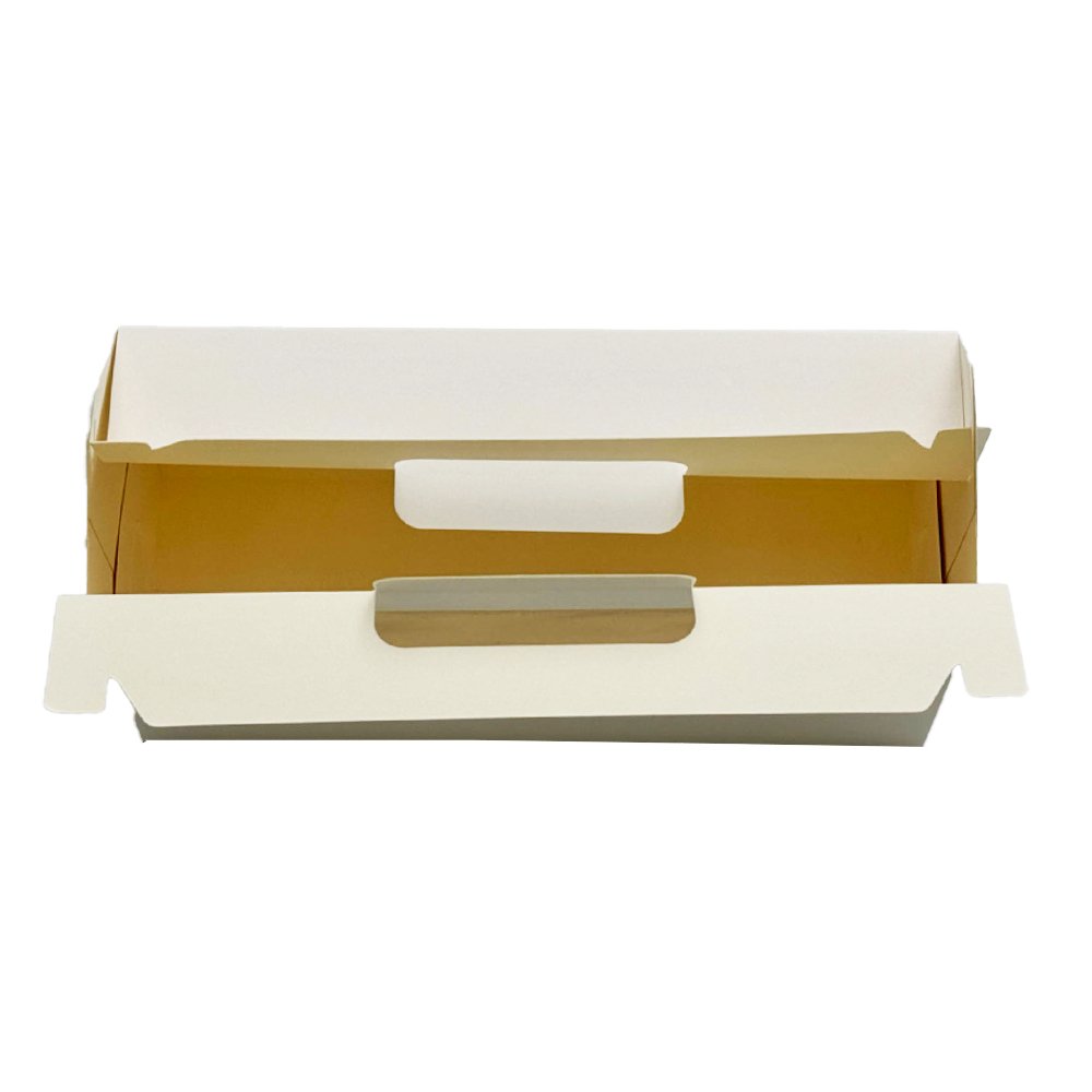 White Paper Cake Box Handle Window With Cupcake Tray - TEM IMPORTS™