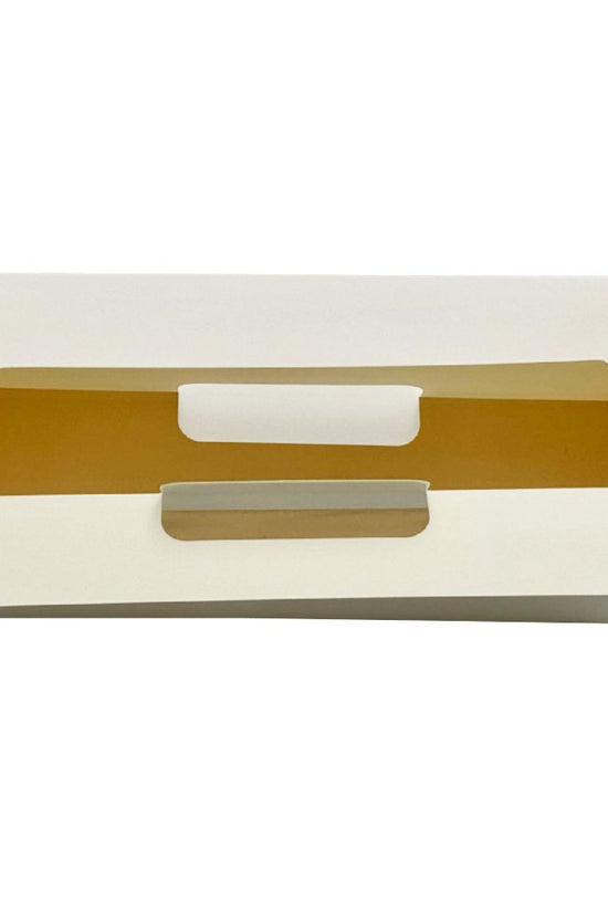 White Paper Cake Box Handle Window With Tray - TEM IMPORTS™