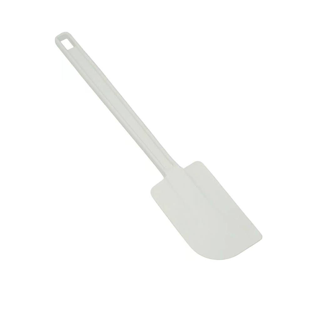 White Plastic Low Heat Spatulas EVA Blade - TEM IMPORTS™