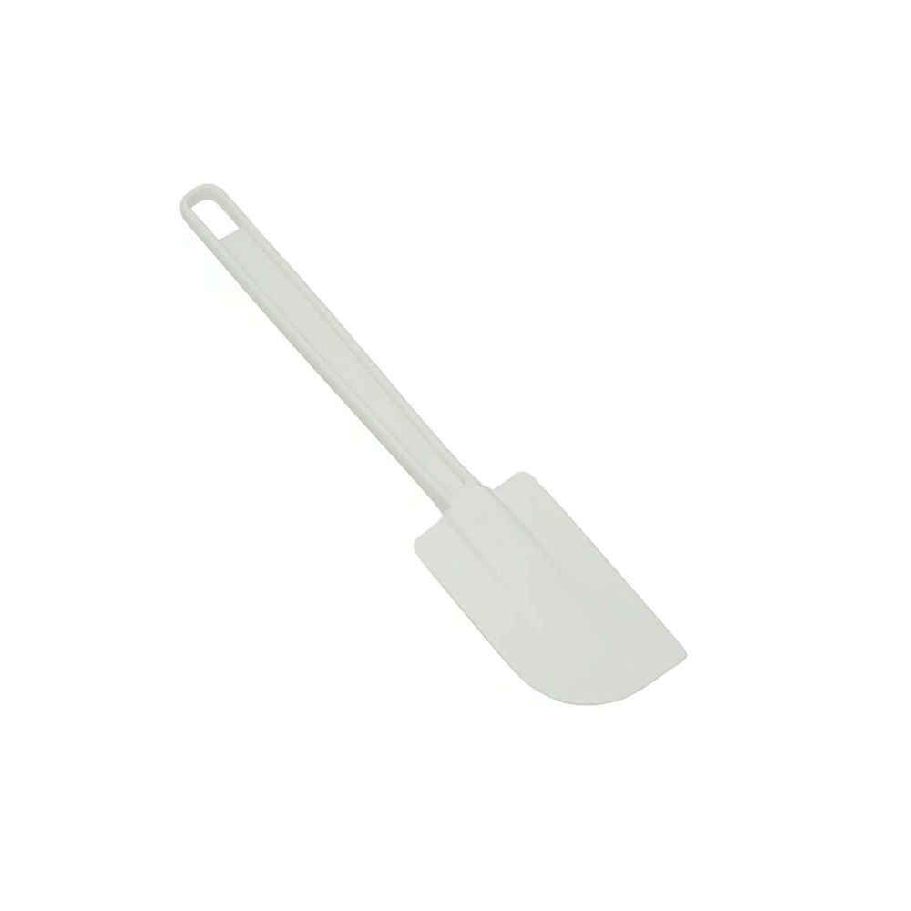White Plastic Low Heat Spatulas EVA Blade - TEM IMPORTS™