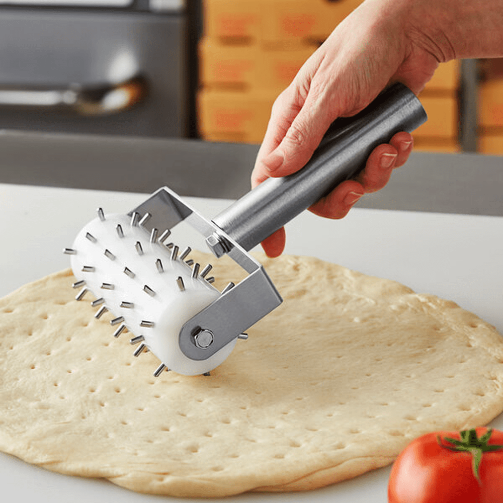 Wide Dough Docker Stainless Steel Handle And Pin - TEM IMPORTS™