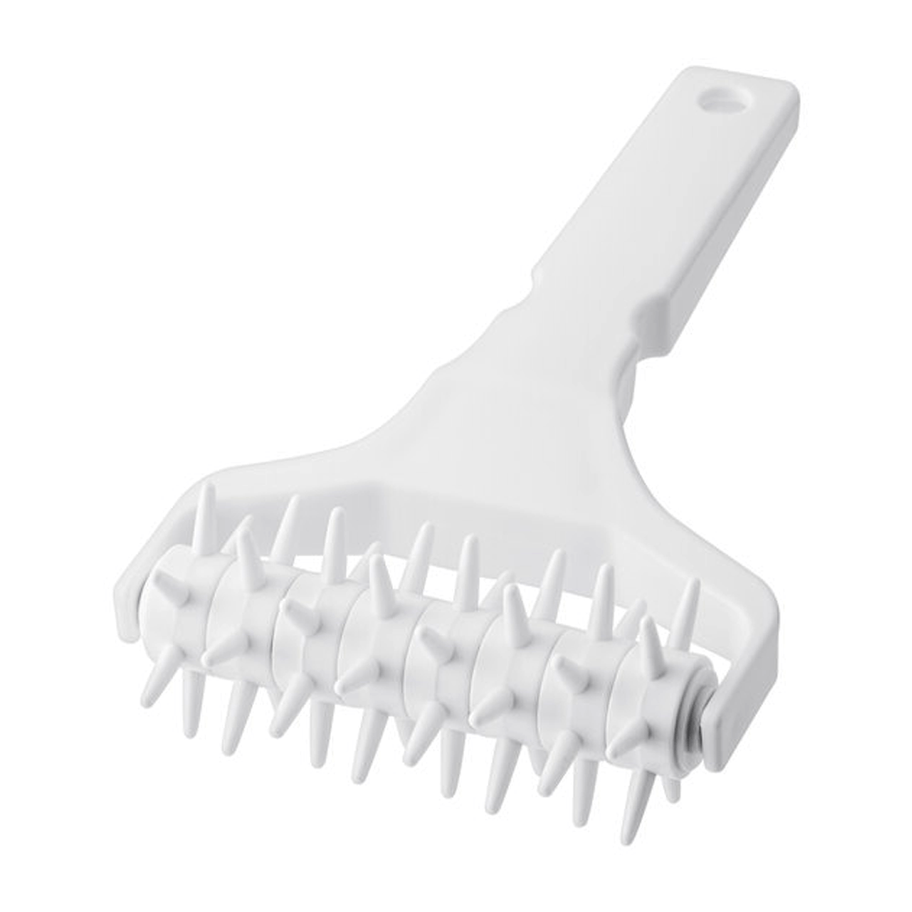 Wide Plastic Dough Docker White - TEM IMPORTS™
