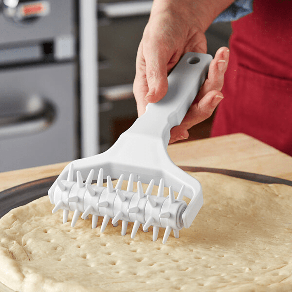 Wide Plastic Dough Docker White - TEM IMPORTS™