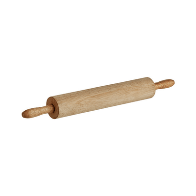Wood Barrel Rolling Pin - 380mm - TEM IMPORTS™