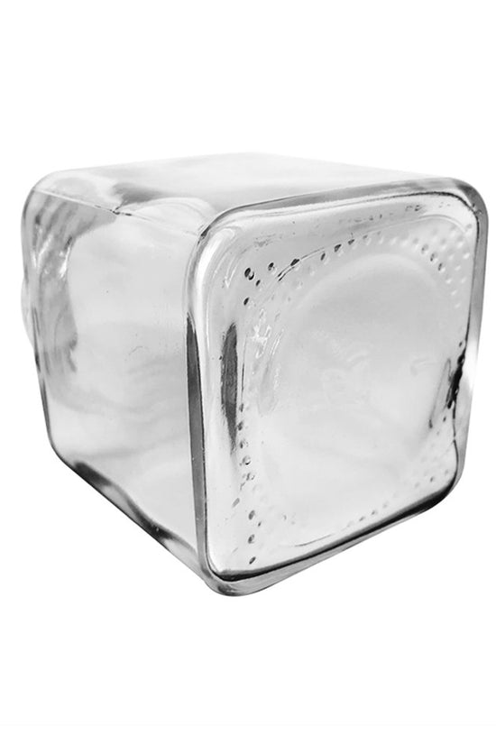 100mL Square Glass Jar With Metal Twist Lid - TEM IMPORTS™