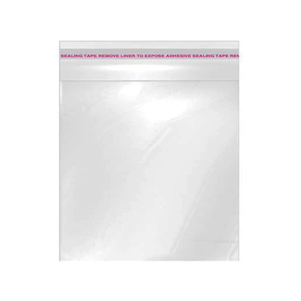 100x100mm Clear Self Adhesive Sealing Bag - Pk100 - TEM IMPORTS™