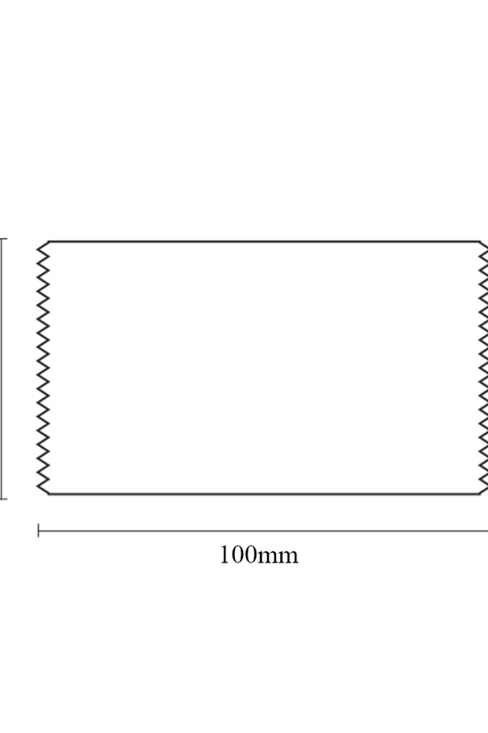 100x70mm Heat Seal Nougat Bags -Pk100-Flower Pattern - TEM IMPORTS™
