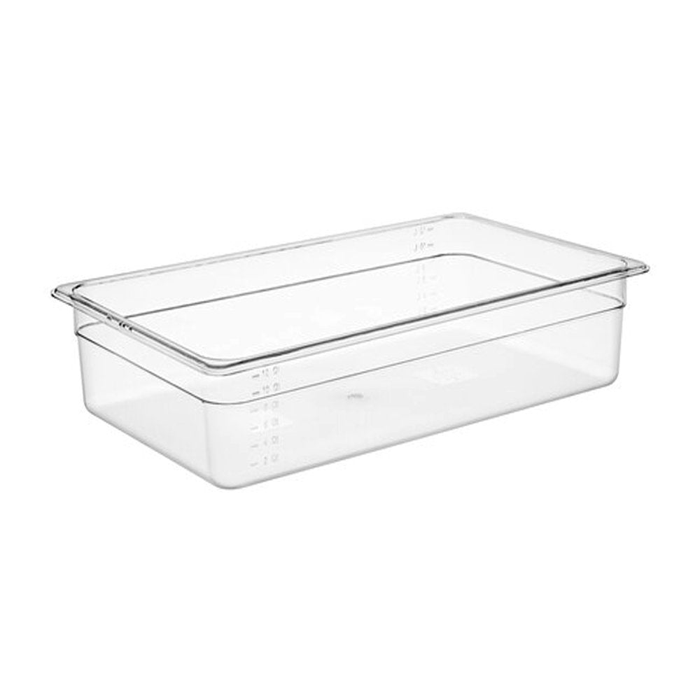 1/1 Size Clear Polycarbonate Food Pan - 150mm - TEM IMPORTS™