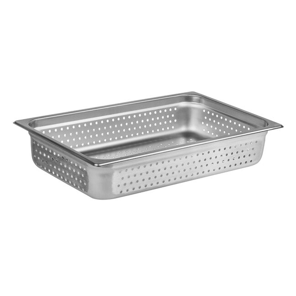 1/1 Size Gastronorm Perforated Steam Pans - 100mm