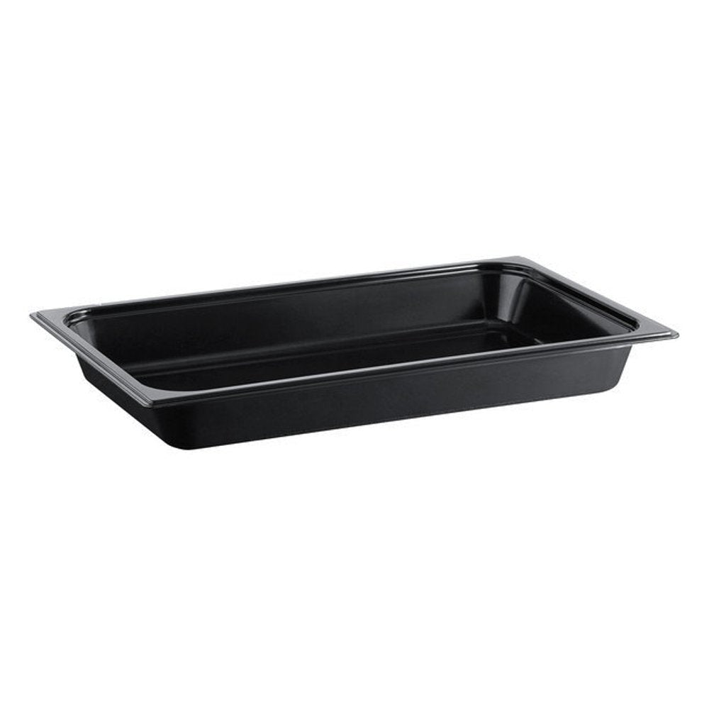 1/1 Size Steam Pan Polycarbonate Black - 7.4L - TEM IMPORTS™