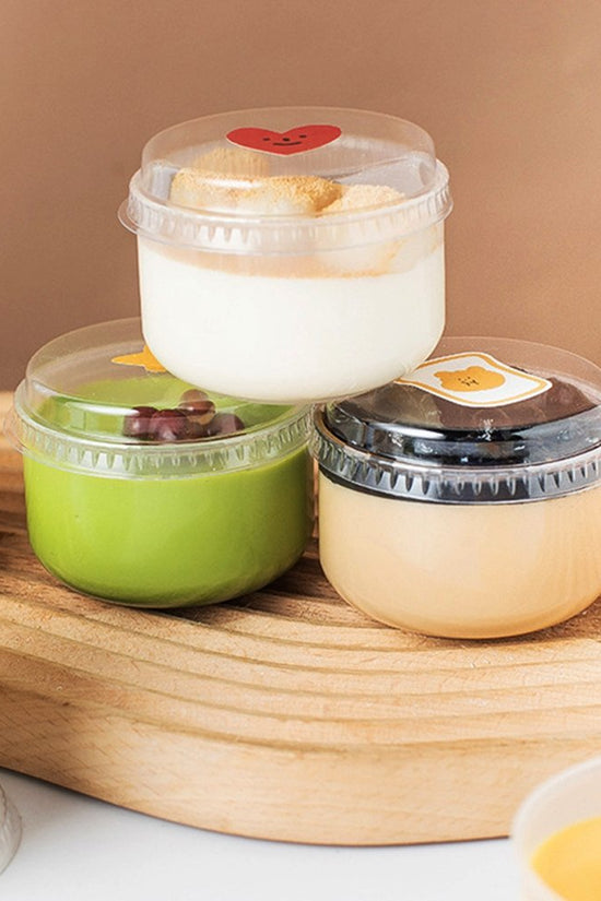 130mL Matt Clear Creme Baking Container Base - TEM IMPORTS™