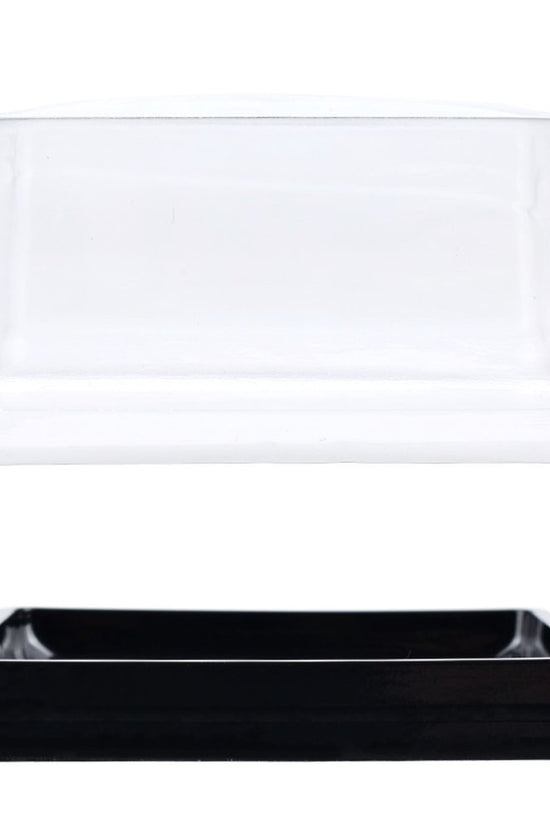 Individual Size Black Square Container w/ Lid - 115x115mm - TEM IMPORTS™