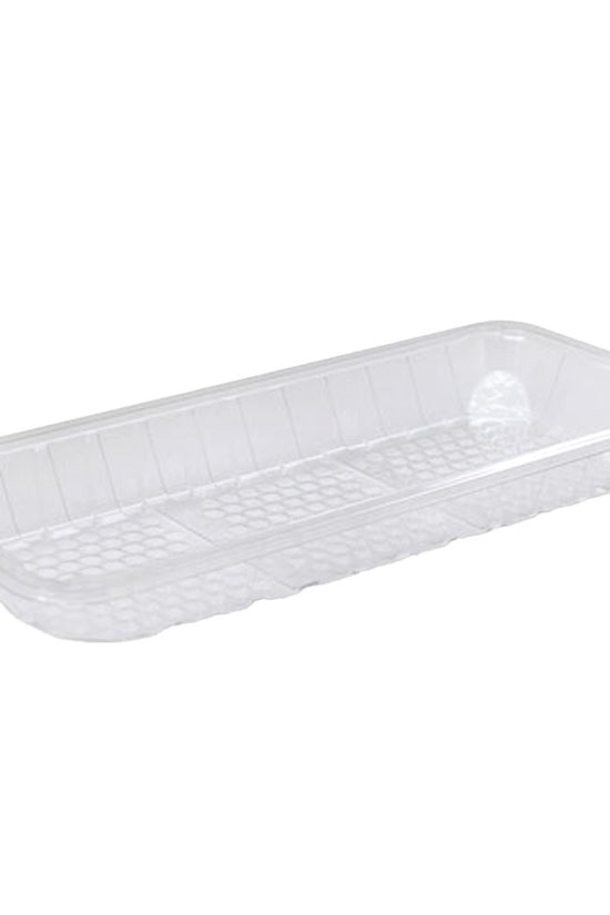 11x5" Clear LiquiLock RPET Produce / Meat Tray