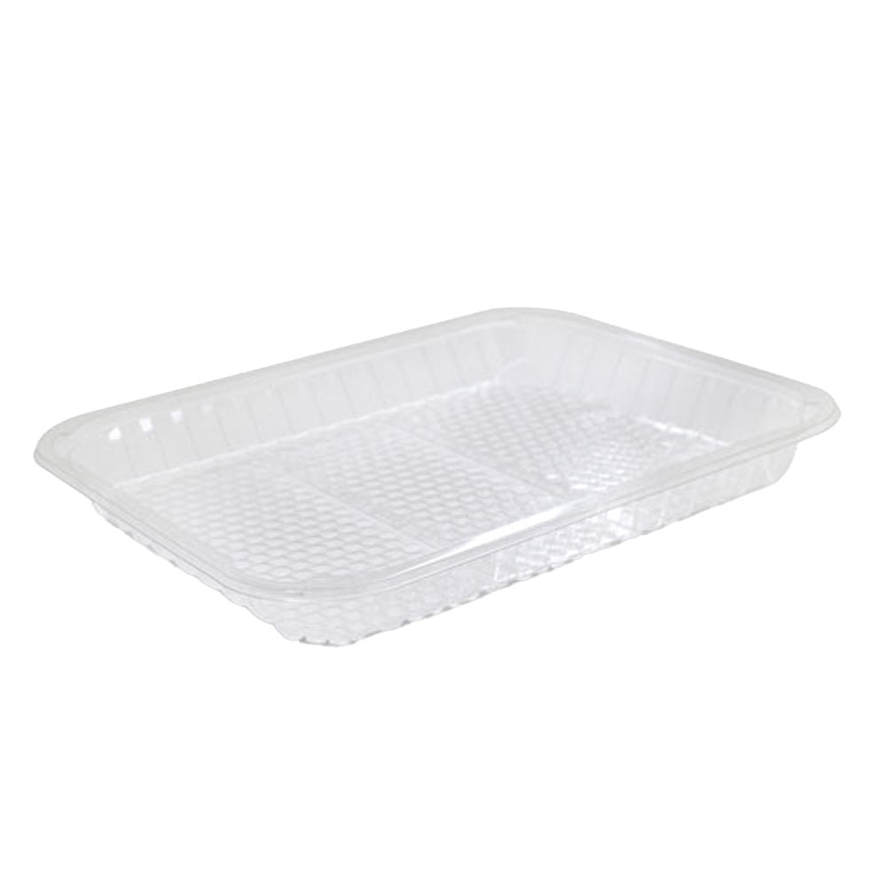 11x9" Clear LiquiLock RPET Tray - TEM IMPORTS™