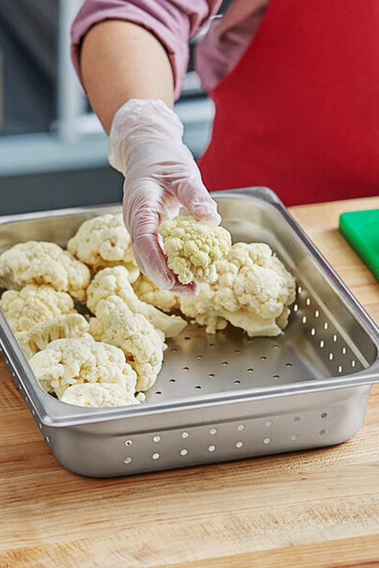 1/2 Size Anti-Jam Gastronorm Perforated Steam Pans - 3.5L - TEM IMPORTS™