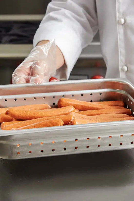 1/2 Size Anti-Jam Gastronorm Perforated Steam Pans - 5.5L - TEM IMPORTS™