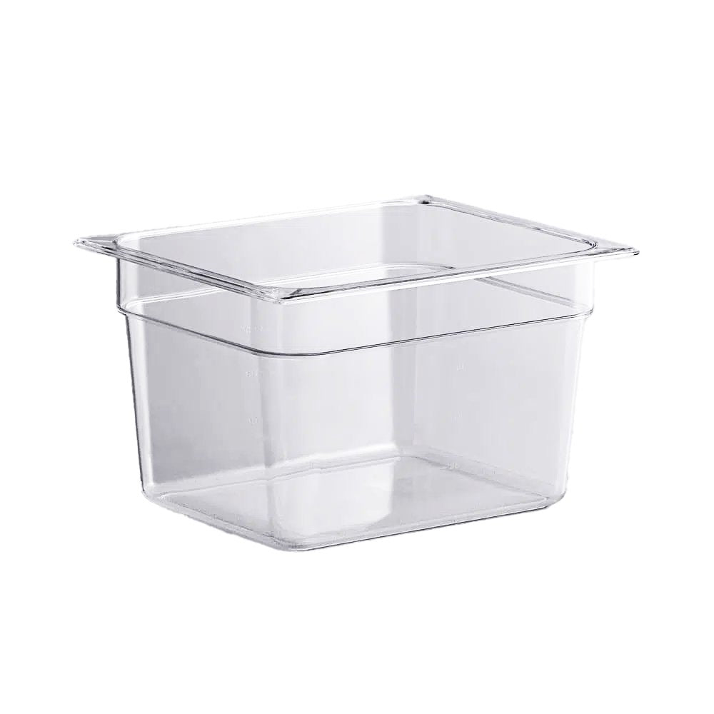 1/2 Size Clear Polycarbonate Food Pan - 150mm - TEM IMPORTS™