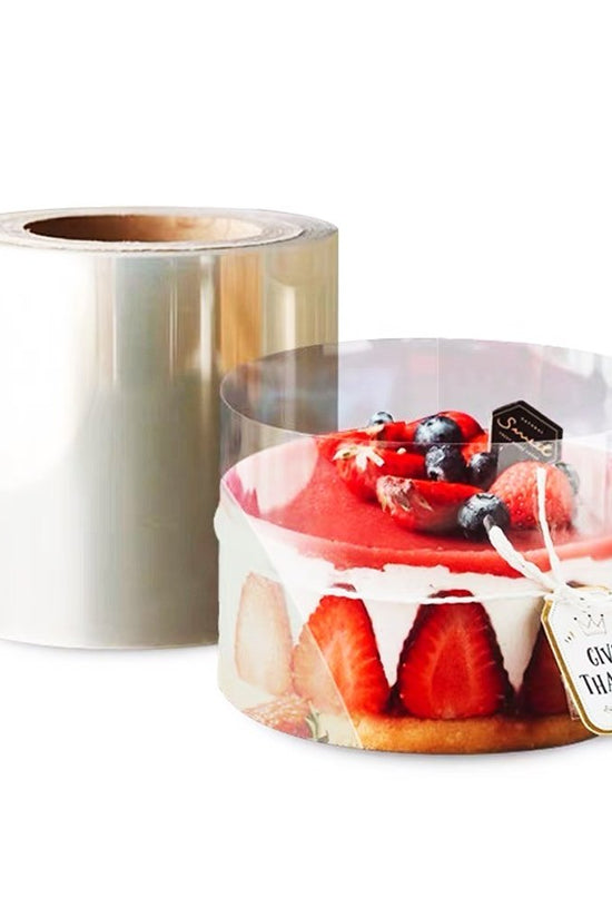 120mx100mm Thick Transparent Cake Collar - TEM IMPORTS™