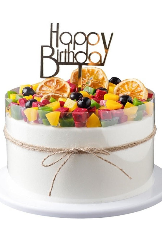 125mx80mm Thick Transparent Cake Collar - TEM IMPORTS™