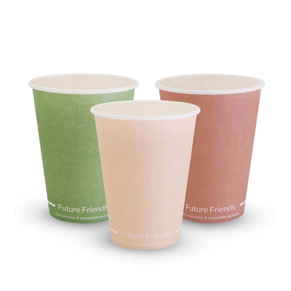 12oz/355mL PLA Coated SW Paper Cup Colour Prints - TEM IMPORTS™