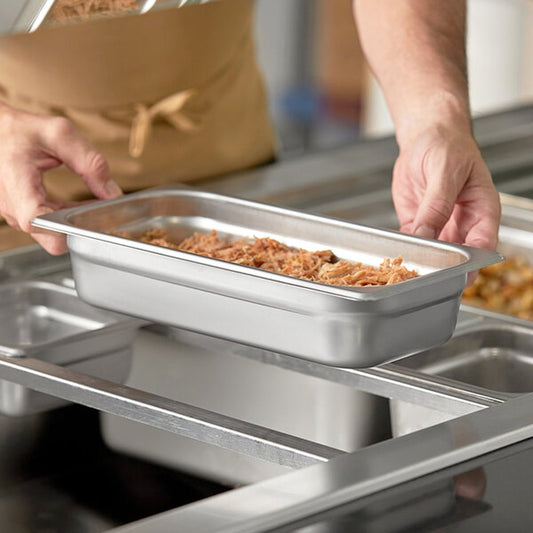 1/3 Size Anti-Jam Gastronorm Steam Pans - 2.25L - TEM IMPORTS™