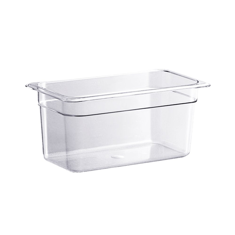 1/3 Size Clear Polycarbonate Food Pan - 150mm - TEM IMPORTS™