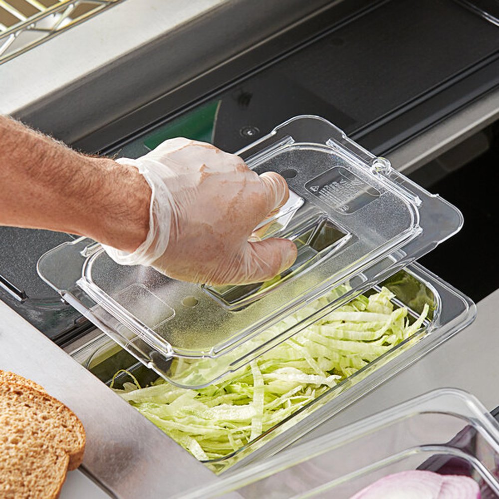 1/4 Size Polycarbonate Clear Lid To Suit Gastronorm Food Pans - TEM IMPORTS™